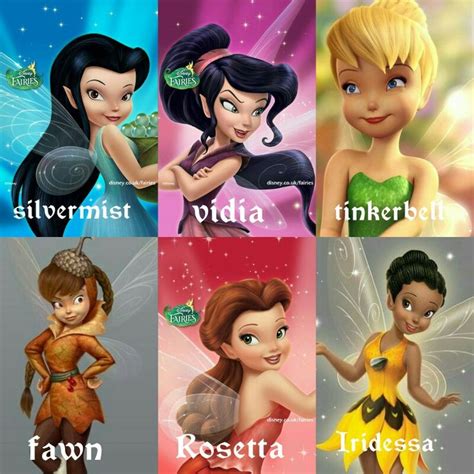 kinds of fairies in tinkerbell|names of fairies in tinkerbell.